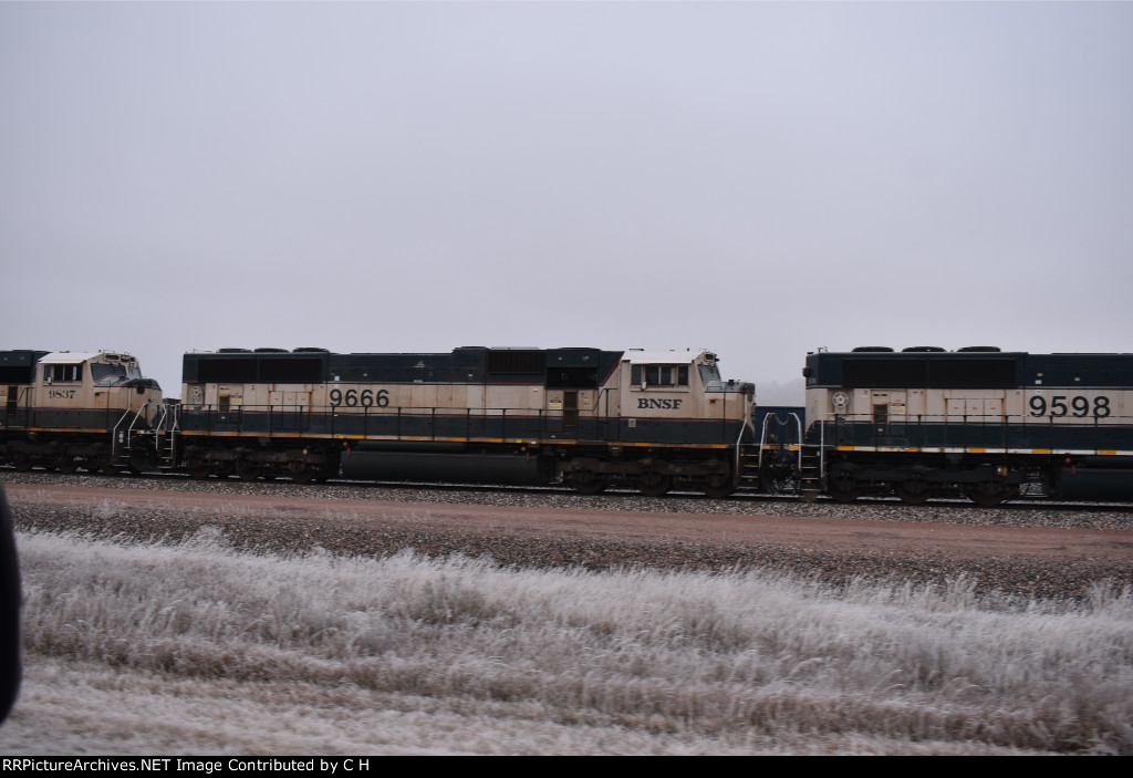 BNSF 9666/9837